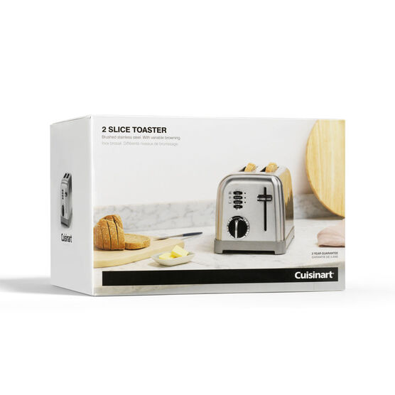 Toaster 2 tranches Inox